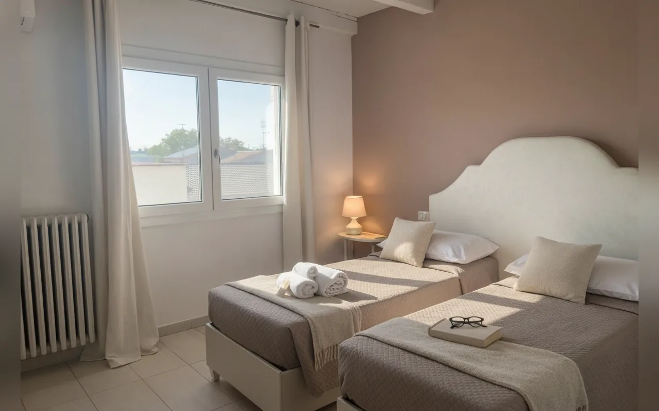 Camera con bagno privato — locanda divinis, Cerea (Veneto) (foto 10)